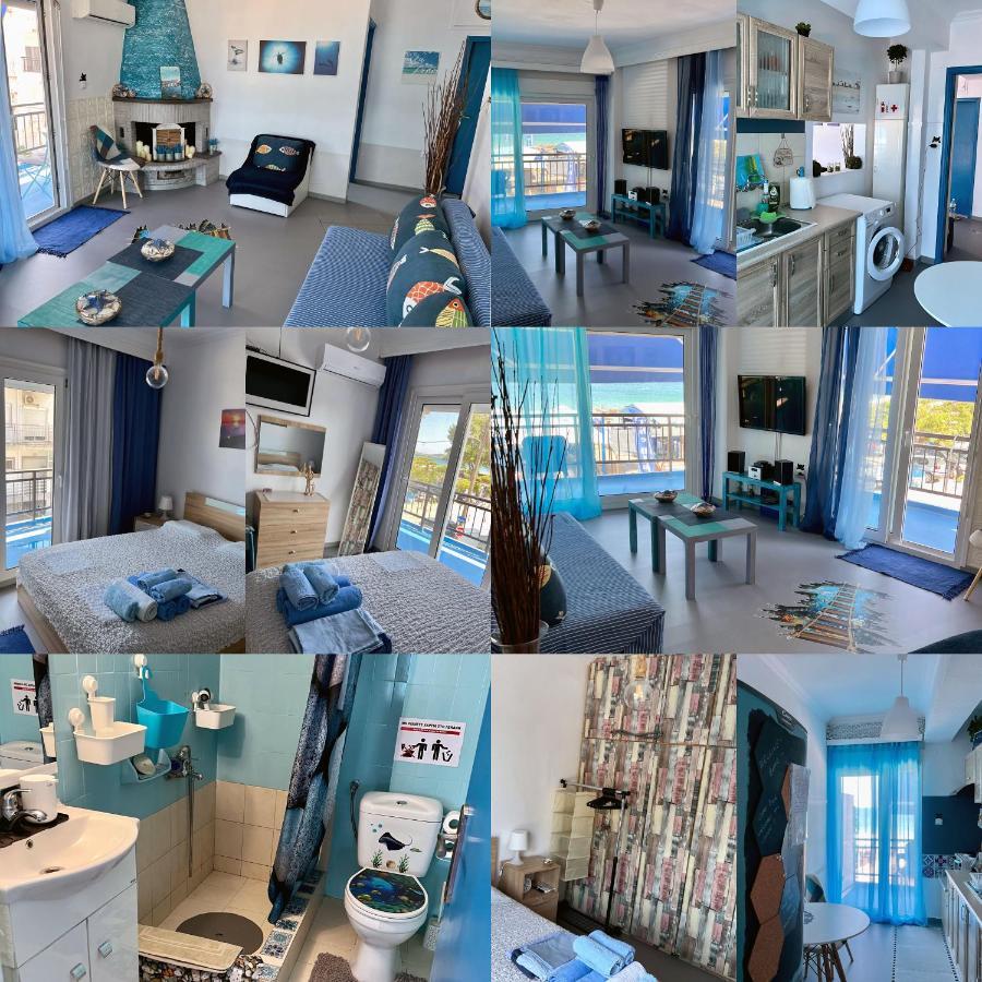 Upper Deck Apt. Apartment Néa Péramos Bagian luar foto
